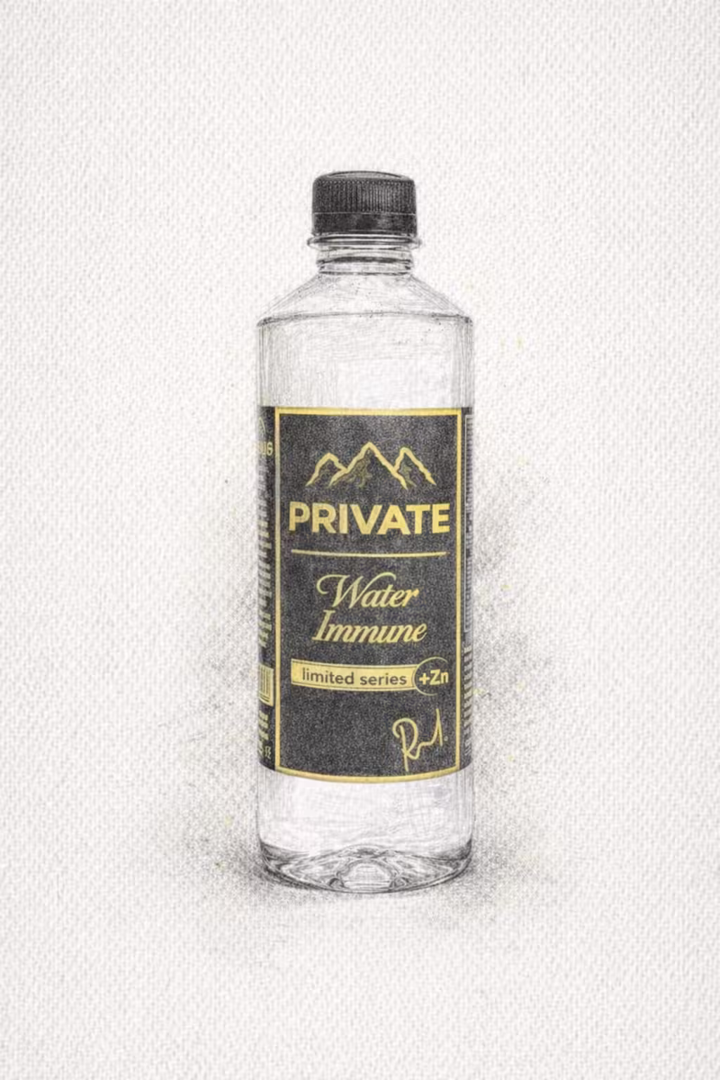 Бутилка PRIVATE Water Immune 0.5л.